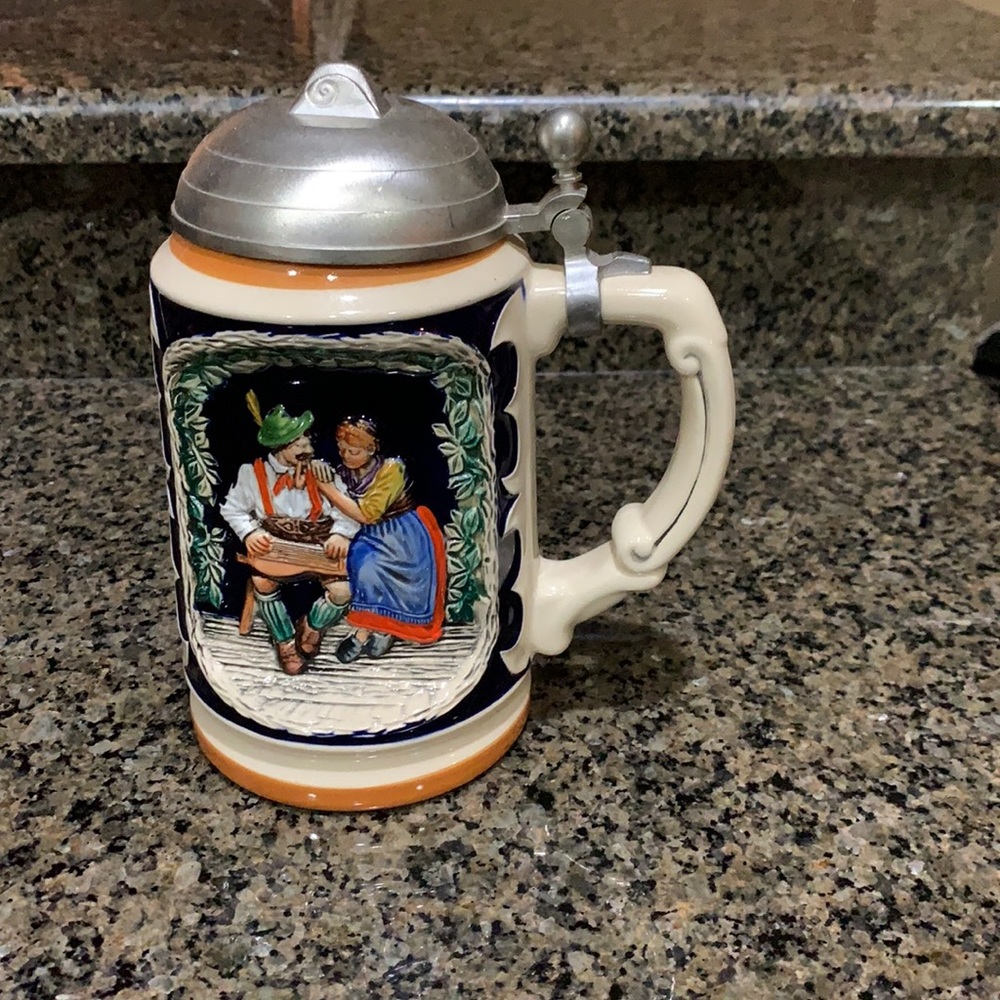 Vintage GerZ German beer Stein